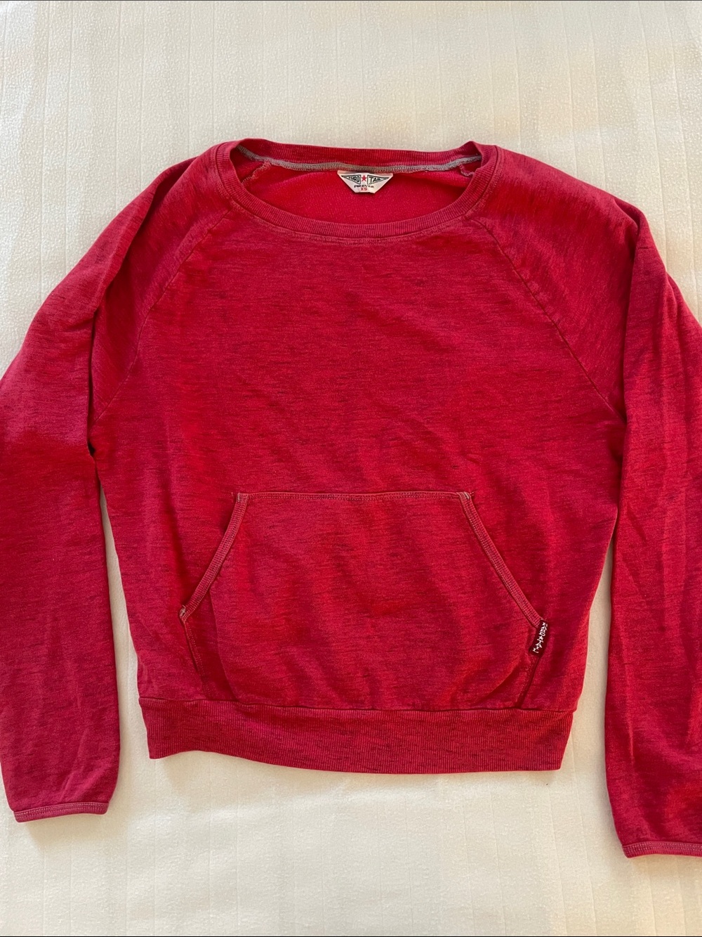 Hard Tail Cherry Red Crewneck Sweatshirt